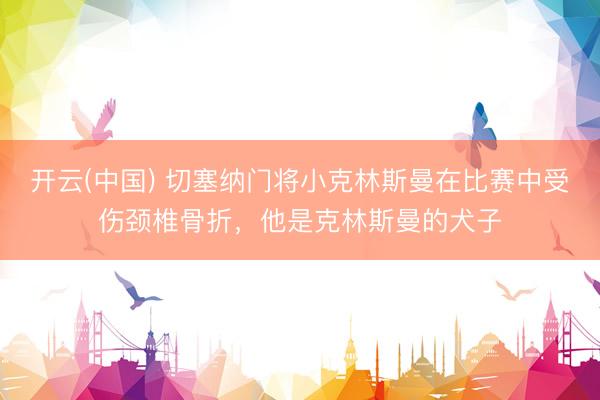 开云(中国) 切塞纳门将小克林斯曼在比赛中受伤颈椎骨折,他是克林斯曼的犬子